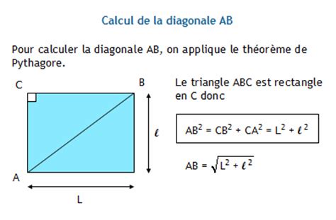 Comment Calculer Les Diagonales D Un Rectangle Comment calculer la longueur des diagonales d un quadrilatère - YouTube